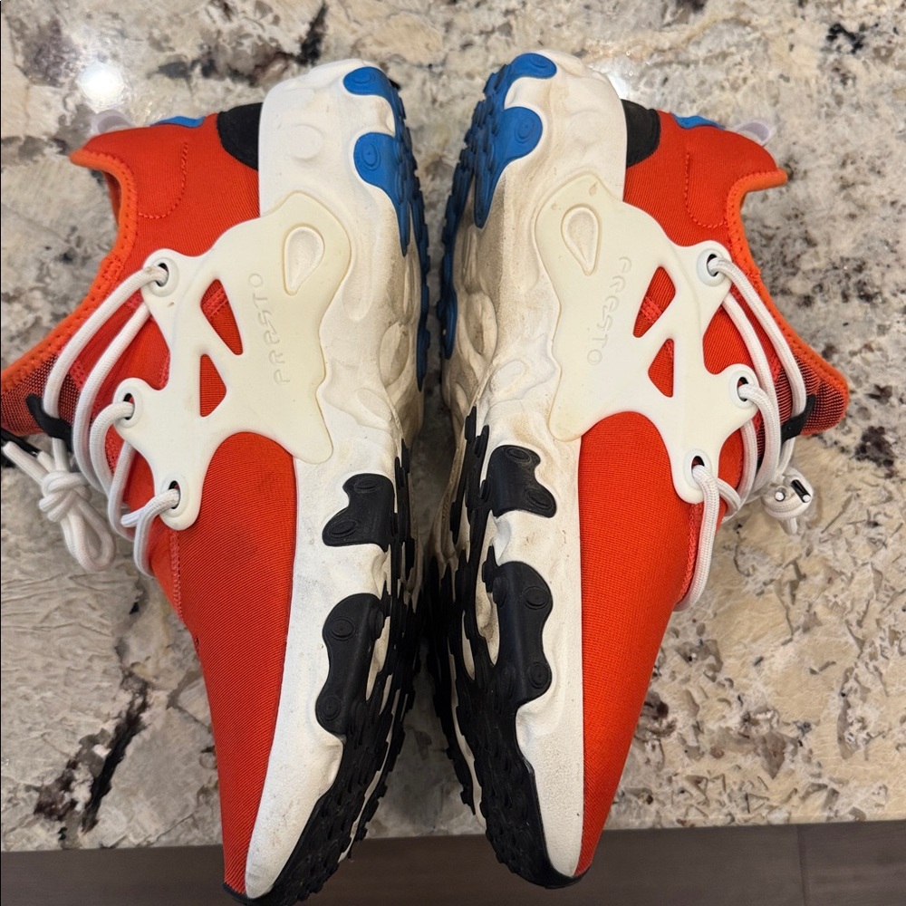Nike React Presto, Cosmic Clay / Black - Blue Hero, AV2605-800, Size 12 - Picture 5 of 7